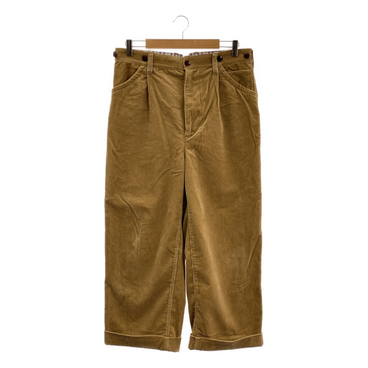 JUNYAWATANABE COMMEdesGARCONS MAN / 준야와타나베만 | 2021AW | 코튼 코듀로이 와이드 팬츠 | S | 남성