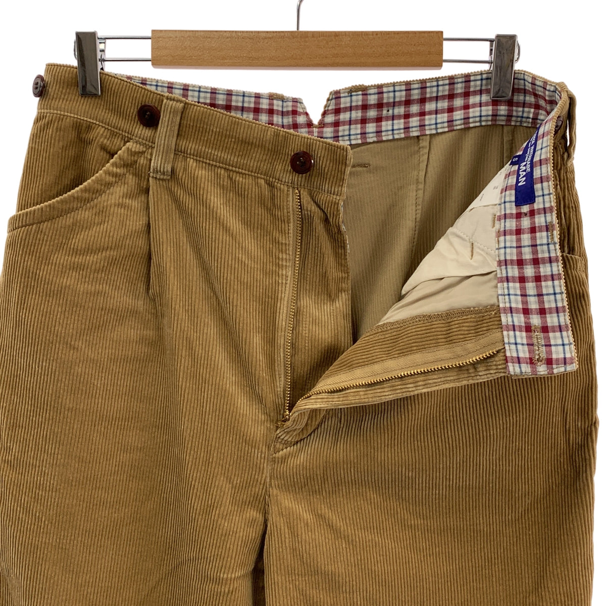 JUNYAWATANABE COMMEdesGARCONS MAN / 준야와타나베만 | 2021AW | 코튼 코듀로이 와이드 팬츠 | S | 남성