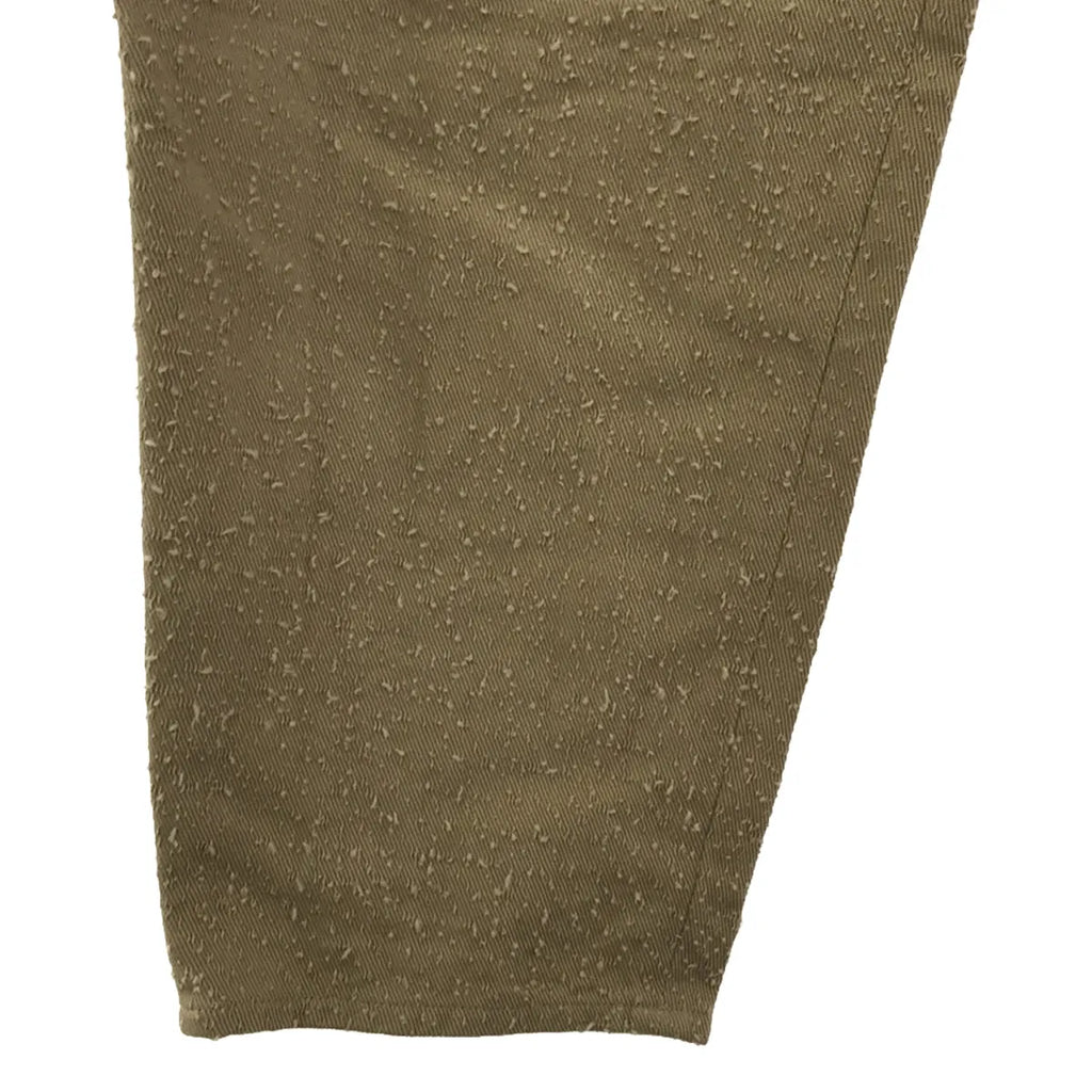 【新品】  FUMIE=TANAKA / フミエタナカ | 2023SS | needle tapered PA ニードルパンチ加工 テーパードパンツ | 1 | ベージュ | レディース