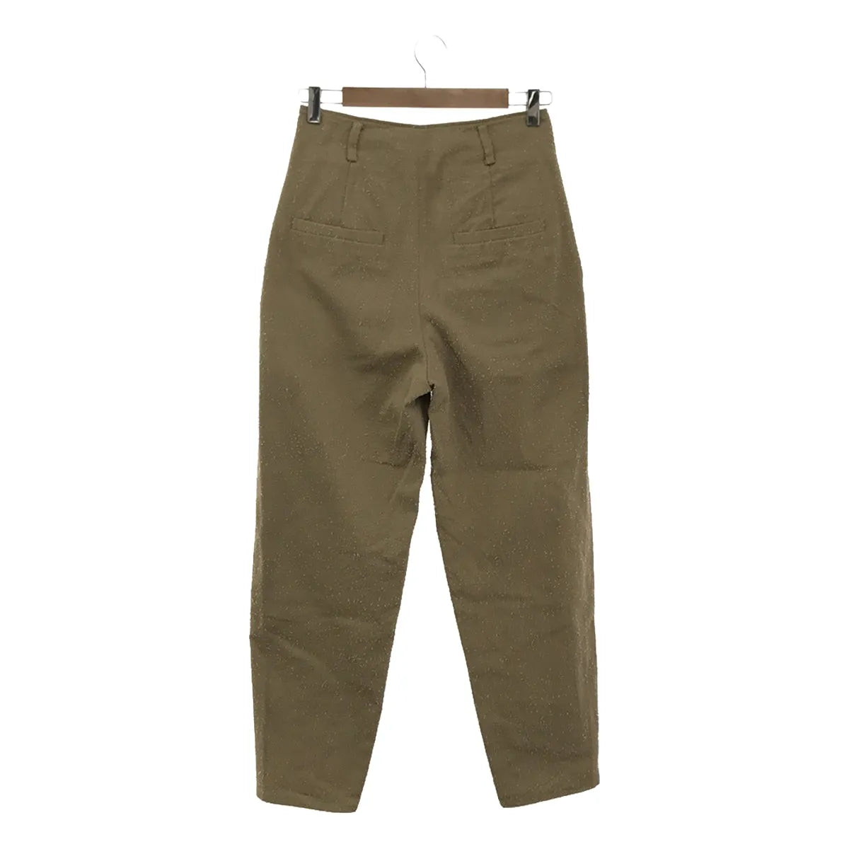 【新品】  FUMIE=TANAKA / フミエタナカ | 2023SS | needle tapered PA ニードルパンチ加工 テーパードパンツ | 1 | ベージュ | レディース