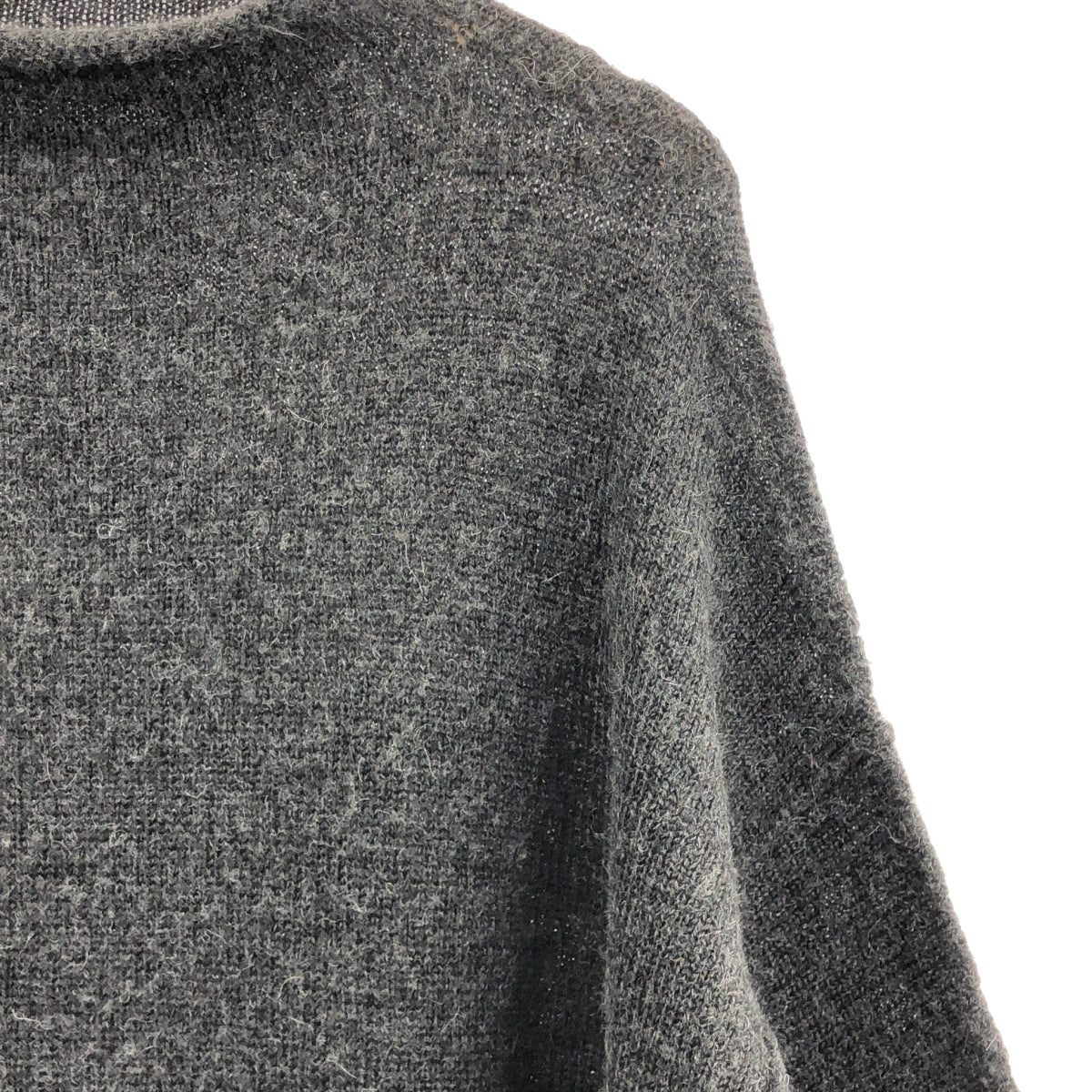 LAUREN MANOOGIAN | 羊駝寬領針織衫 | 尺寸 1 | 炭灰色 | 女款