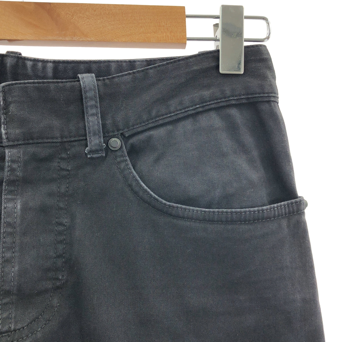 BALENCIAGA / バレンシアガ | コットン スキニーパンツ | 28 | ブラック | メンズ