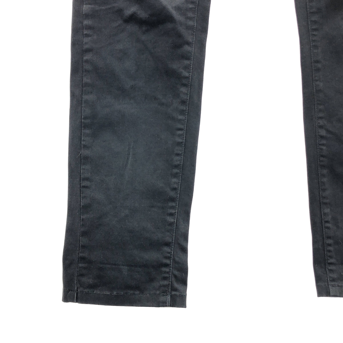 BALENCIAGA / バレンシアガ | コットン スキニーパンツ | 28 | ブラック | メンズ