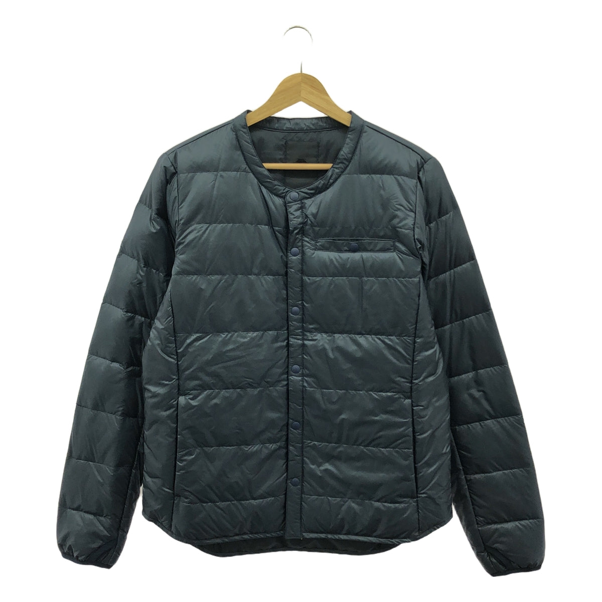 [品相良好] DESCENTE / 迪桑特 | HCS 羽絨外套圓領羽絨外套 | M |海軍 |男士