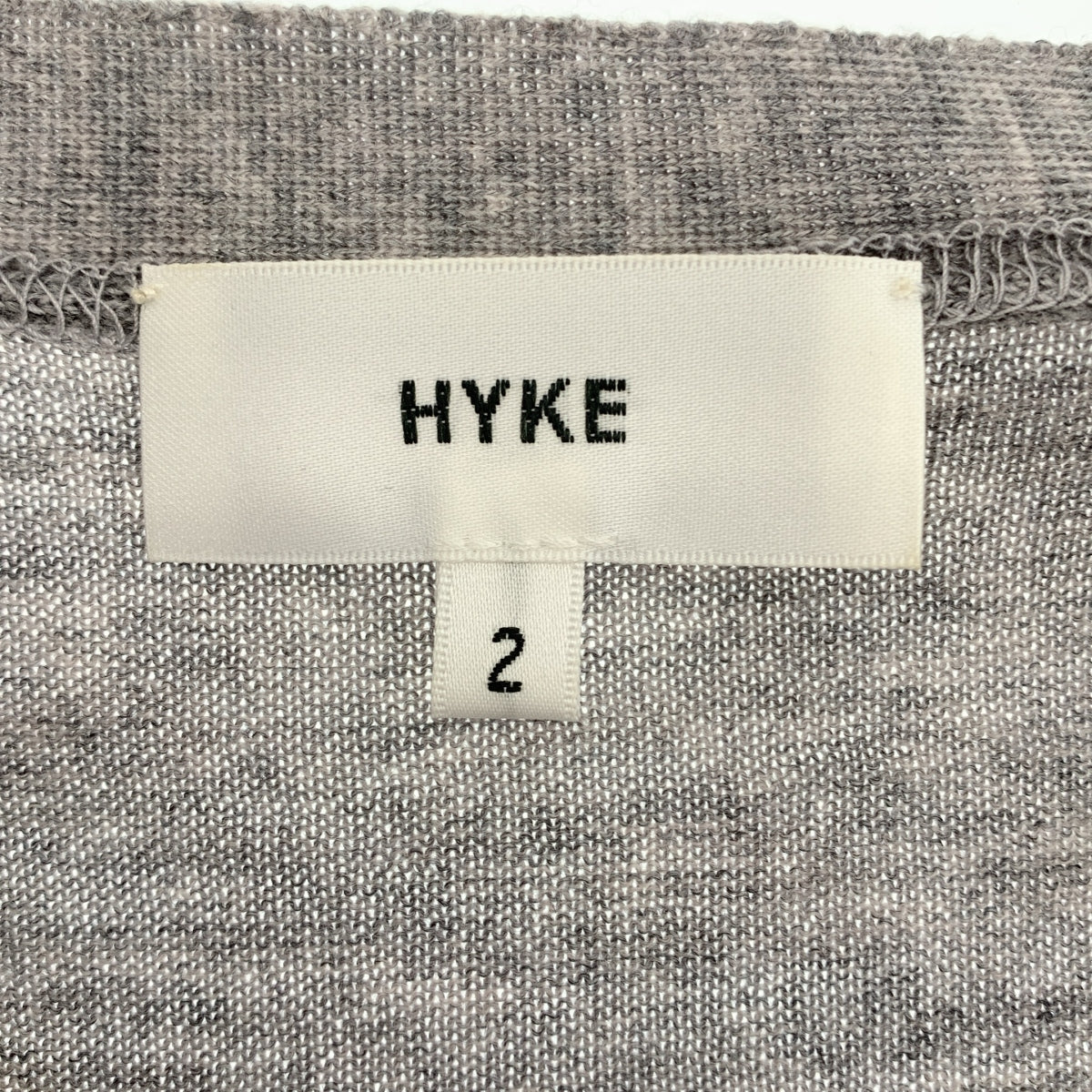 HYKE / ハイク | ウール Vネックニットカーディガン | 2 | レディース