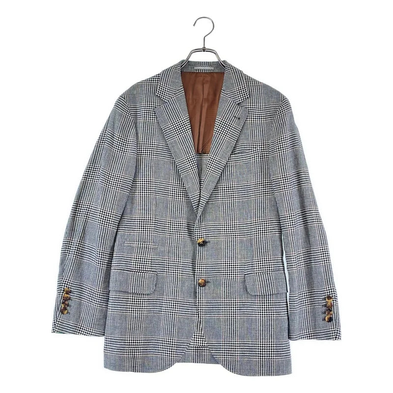 BRUNELLO CUCINELLI / ブルネロクチネリ | ロゴボタン シングルブレスト テーラードジャケット | 44 | メンズ
