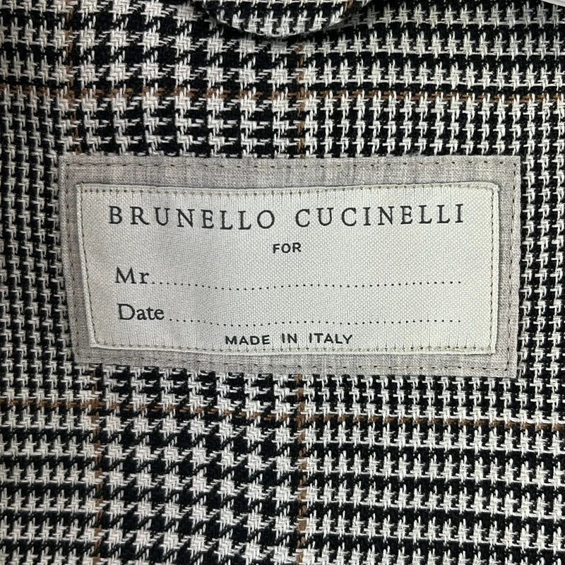 BRUNELLO CUCINELLI / ブルネロクチネリ | ロゴボタン シングルブレスト テーラードジャケット | 44 | メンズ