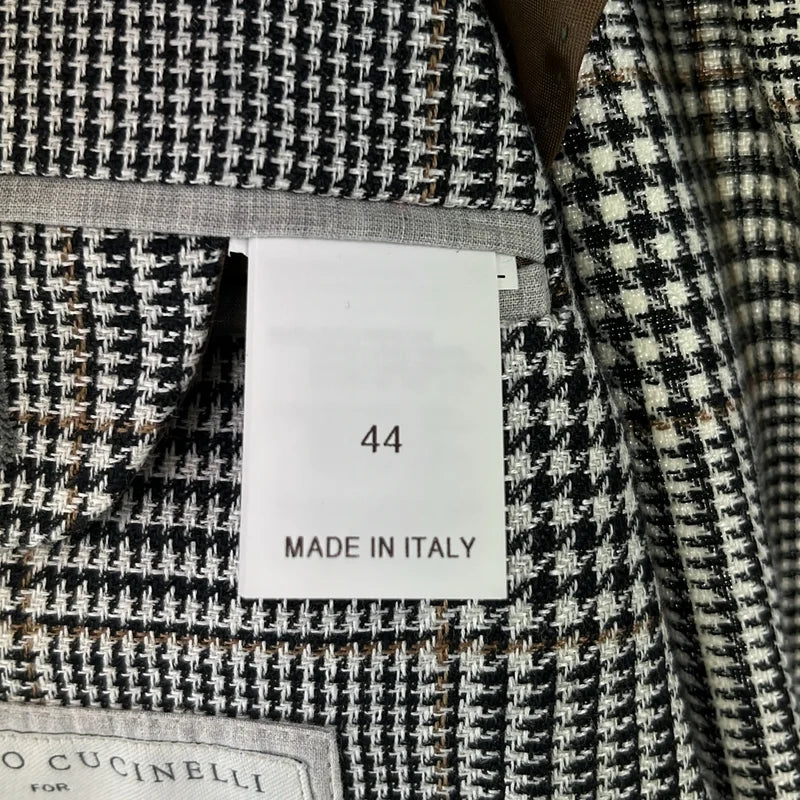 BRUNELLO CUCINELLI / ブルネロクチネリ | ロゴボタン シングルブレスト テーラードジャケット | 44 | メンズ