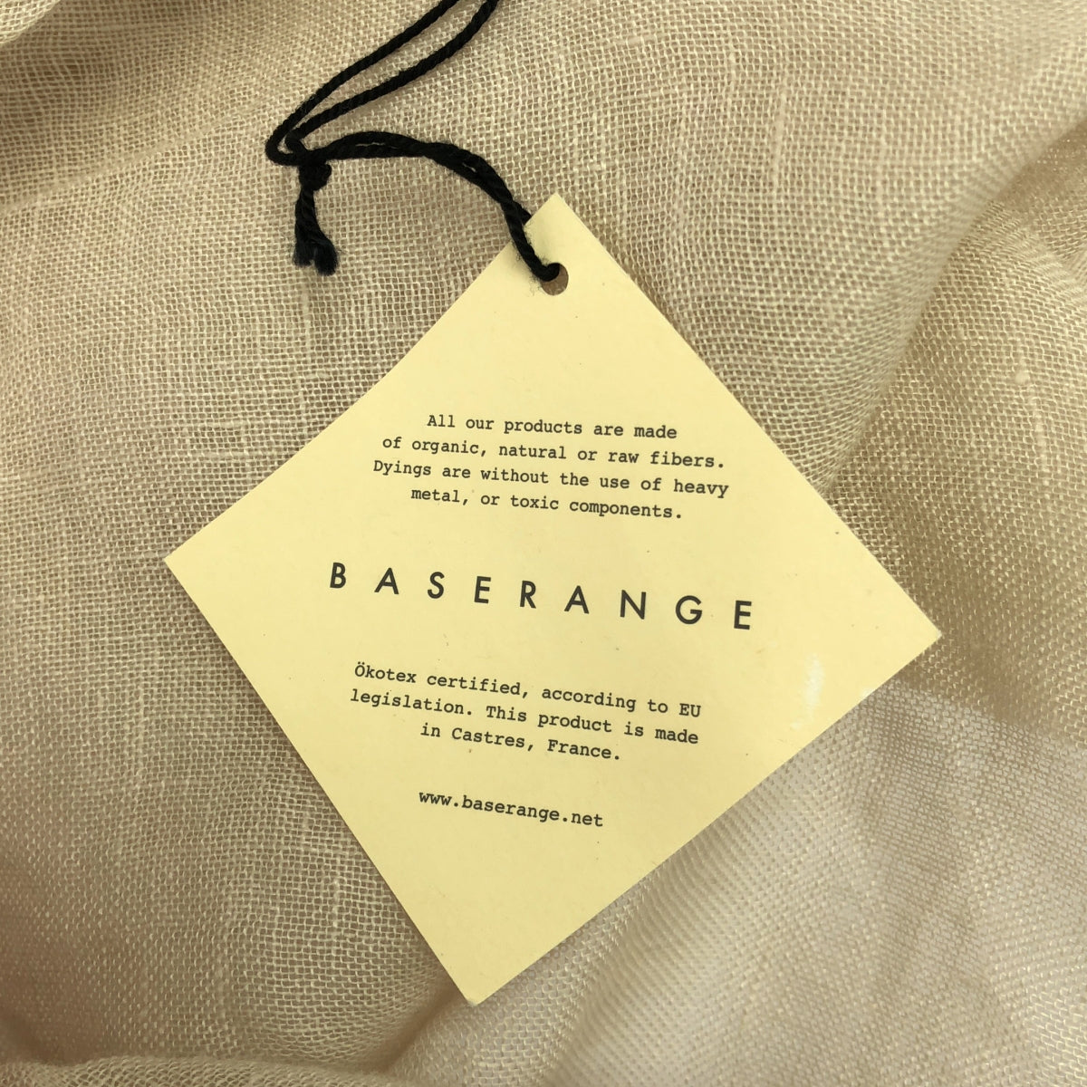 BASErange / ベースレンジ | DYDINE DRESS リネン キャミ ワンピース | XS | レディース