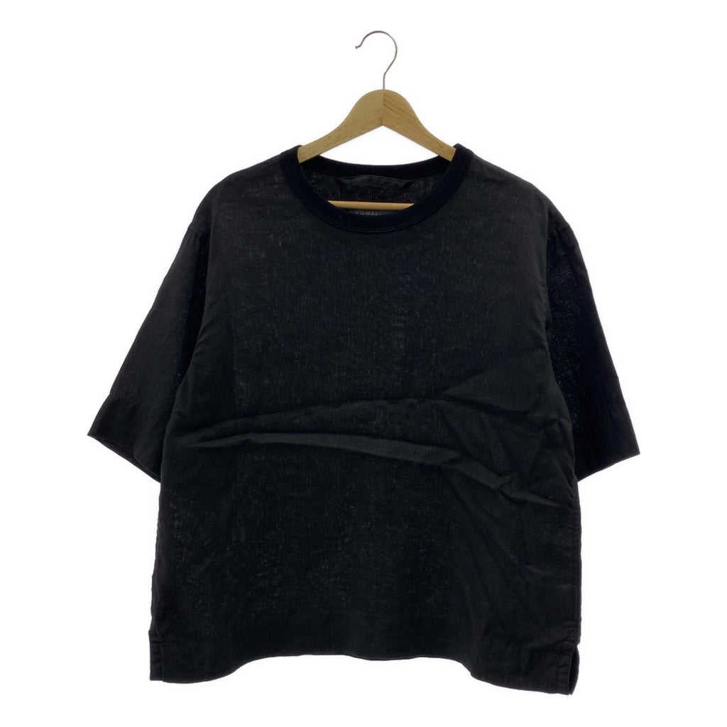 MARGARET HOWELL / マーガレットハウエル | SOFT LINEN SHIRT ソフトリネン Tシャツ | 1 |