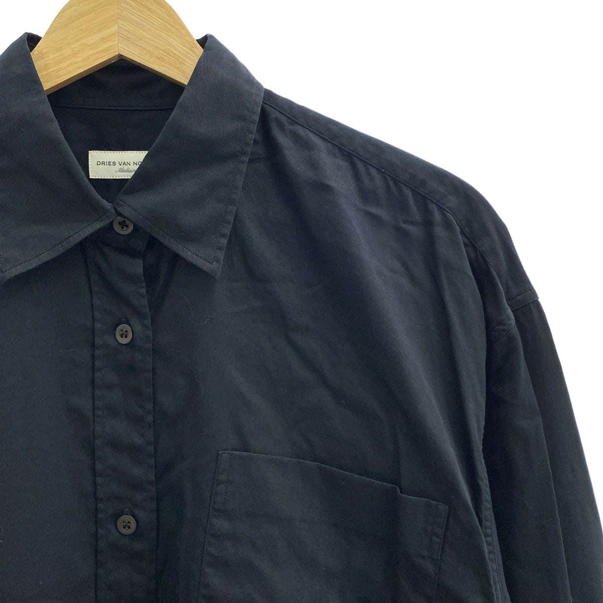 DRIES VAN NOTEN / ドリスヴァンノッテン | コットン  オーバーサイズ シャツ | M | レディース