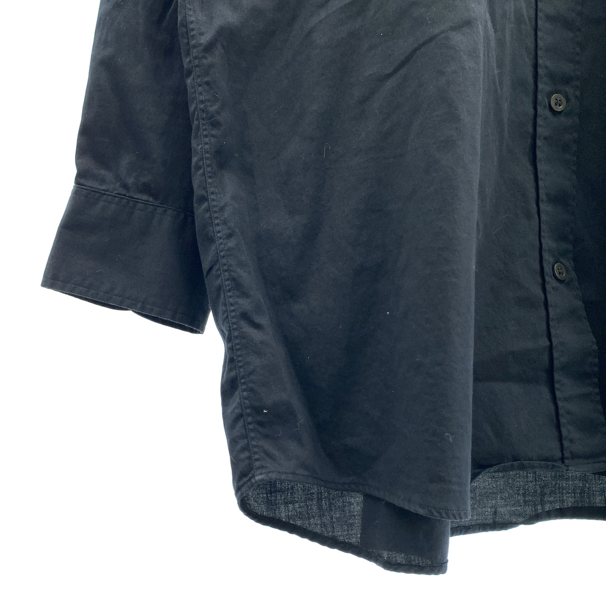 DRIES VAN NOTEN | 超大棉質襯衫 | M碼 | 黑色 | 女款