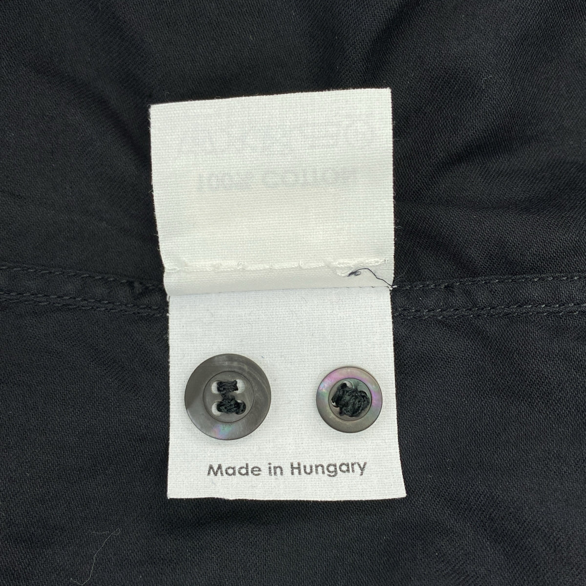 DRIES VAN NOTEN | 超大棉質襯衫 | M碼 | 黑色 | 女款