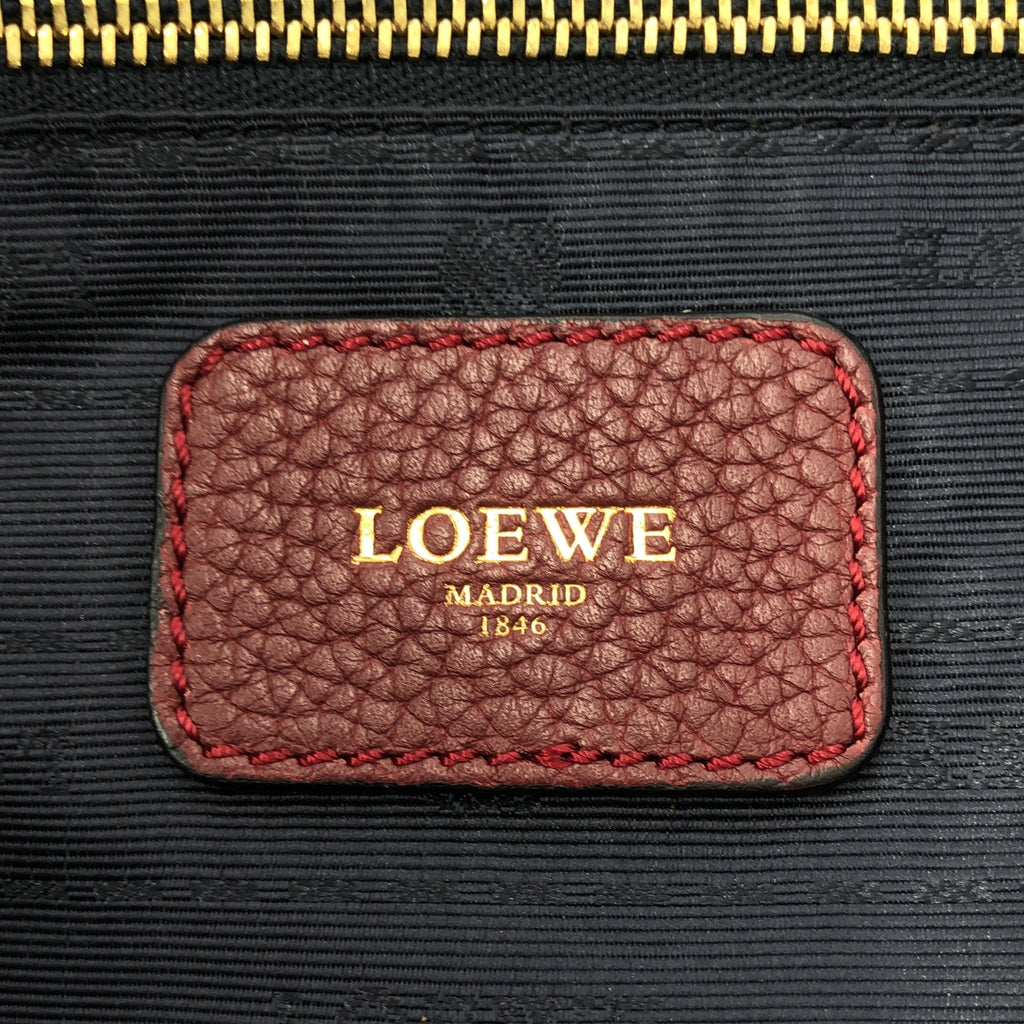 LOEWE / 로에베 | 칼리에 호보 Padlock 가죽 핸드백 |