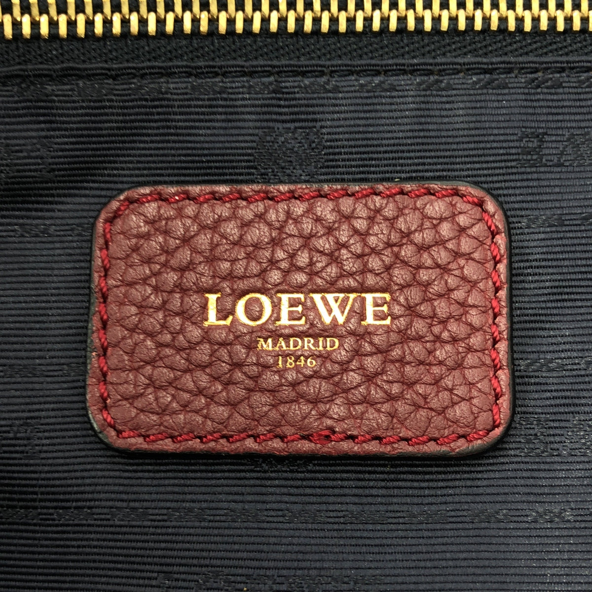 LOEWE / 로에베 | 칼리에 호보 Padlock 가죽 핸드백 |
