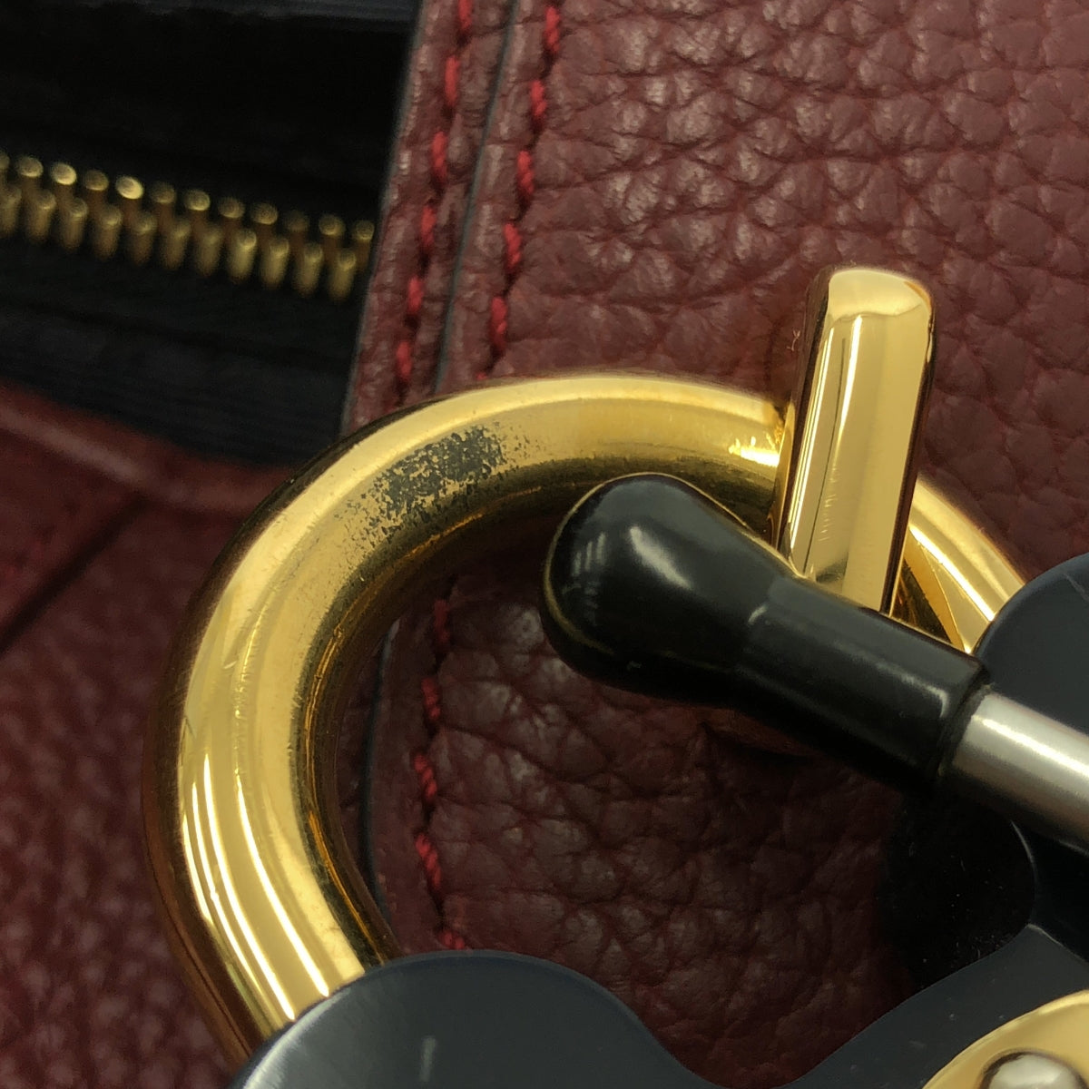 LOEWE / ロエベ | カリエ ホーボー パドロック レザー ハンドバッグ |