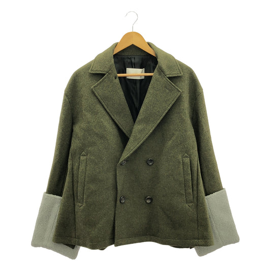 [New] prasthana / Prasthana | double breasted arm guard coat / coat | S | Olive | Men's