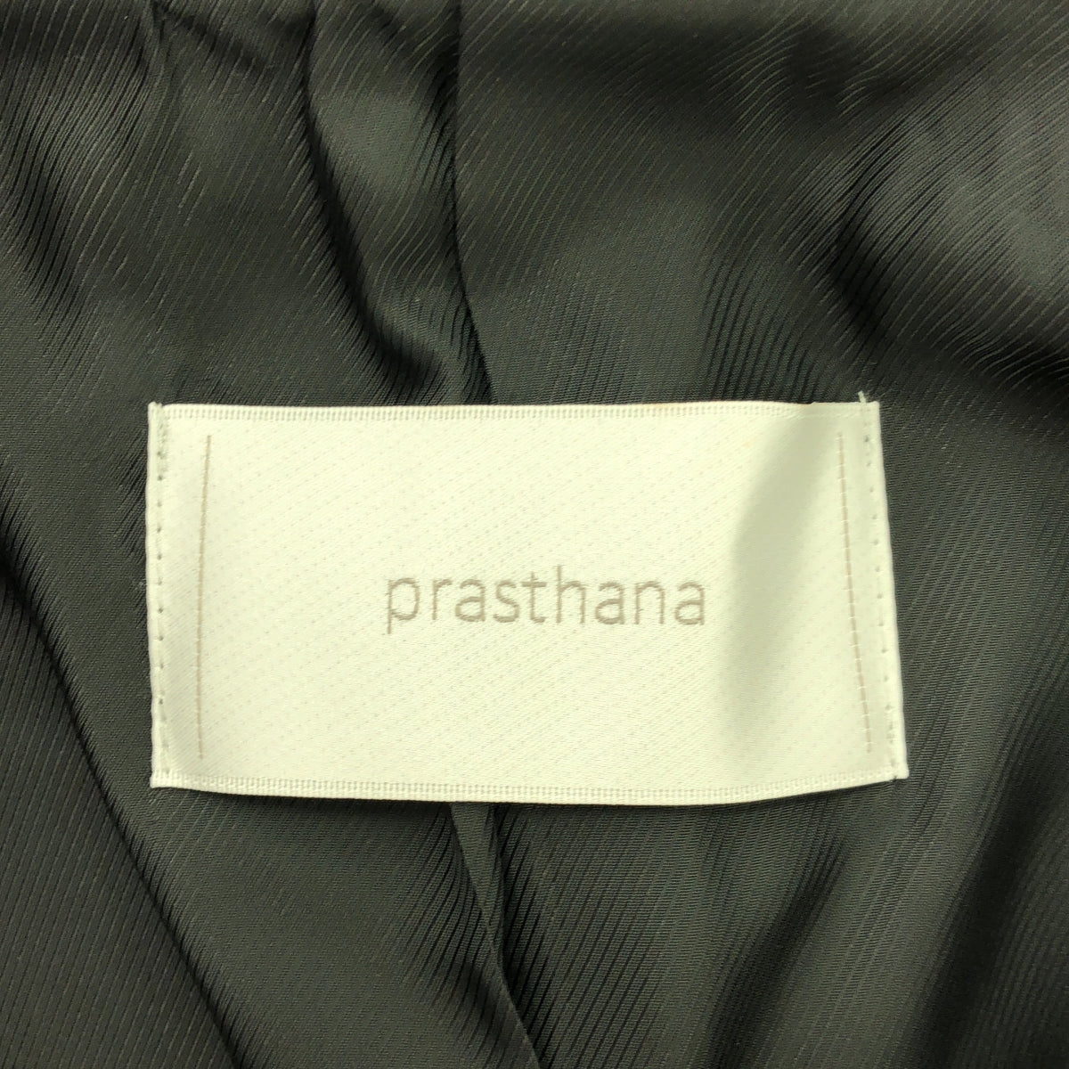[新] prasthana / Prasthana |雙排扣護臂大衣/外套 | S |橄欖 |男士