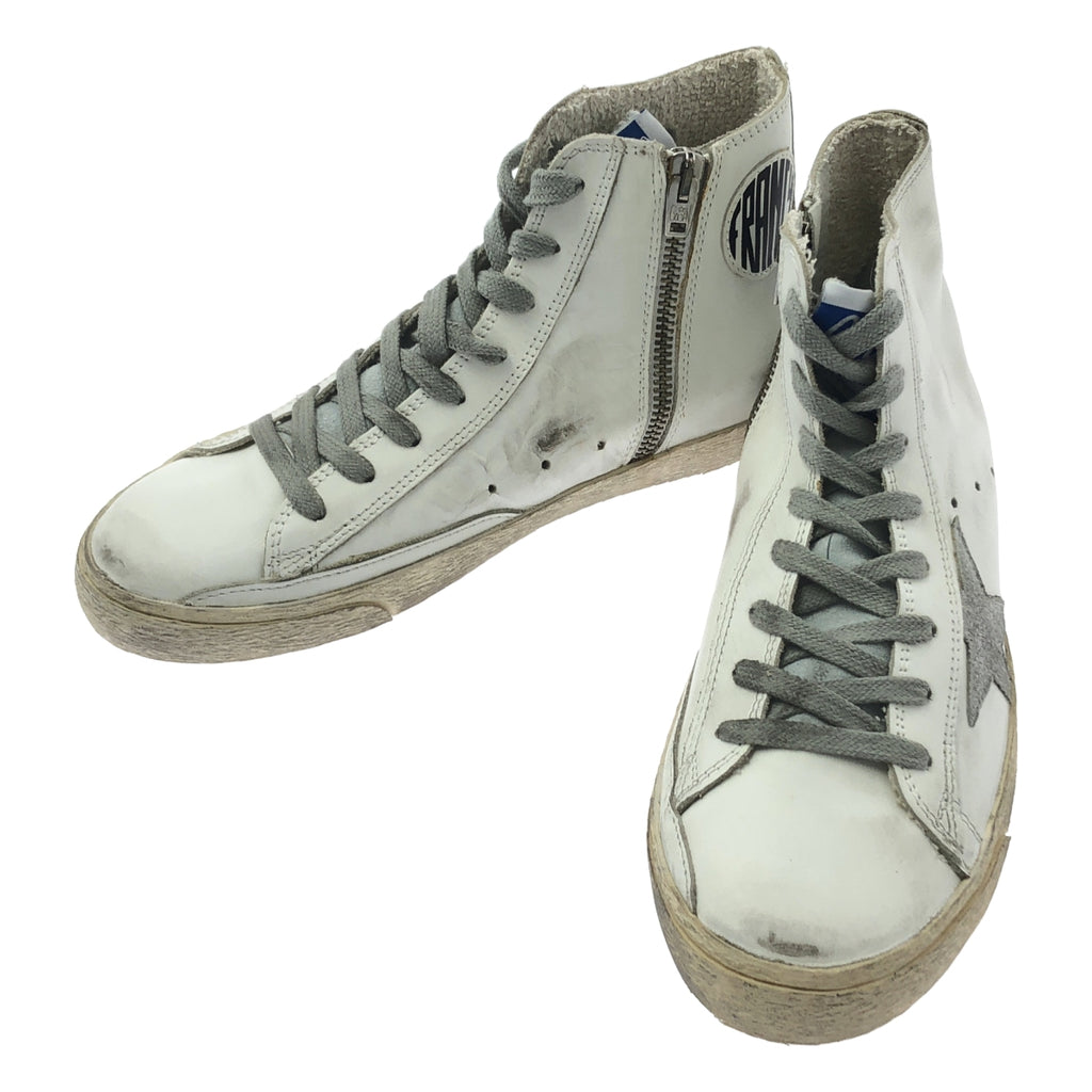 GOLDEN GOOSE | FRANCY 破洞高筒運動鞋 | 尺寸 36 | 女款