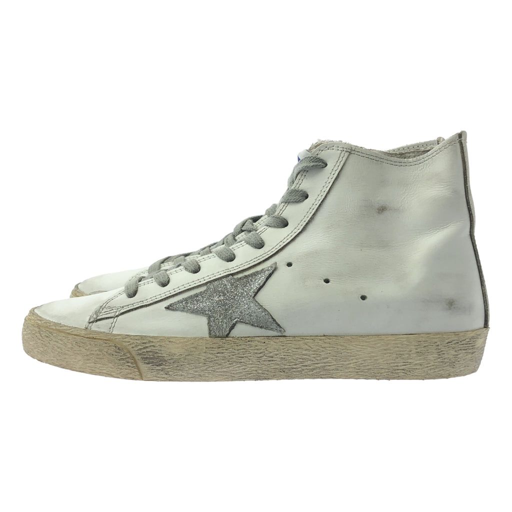 GOLDEN GOOSE | FRANCY 破洞高筒運動鞋 | 尺寸 36 | 女款