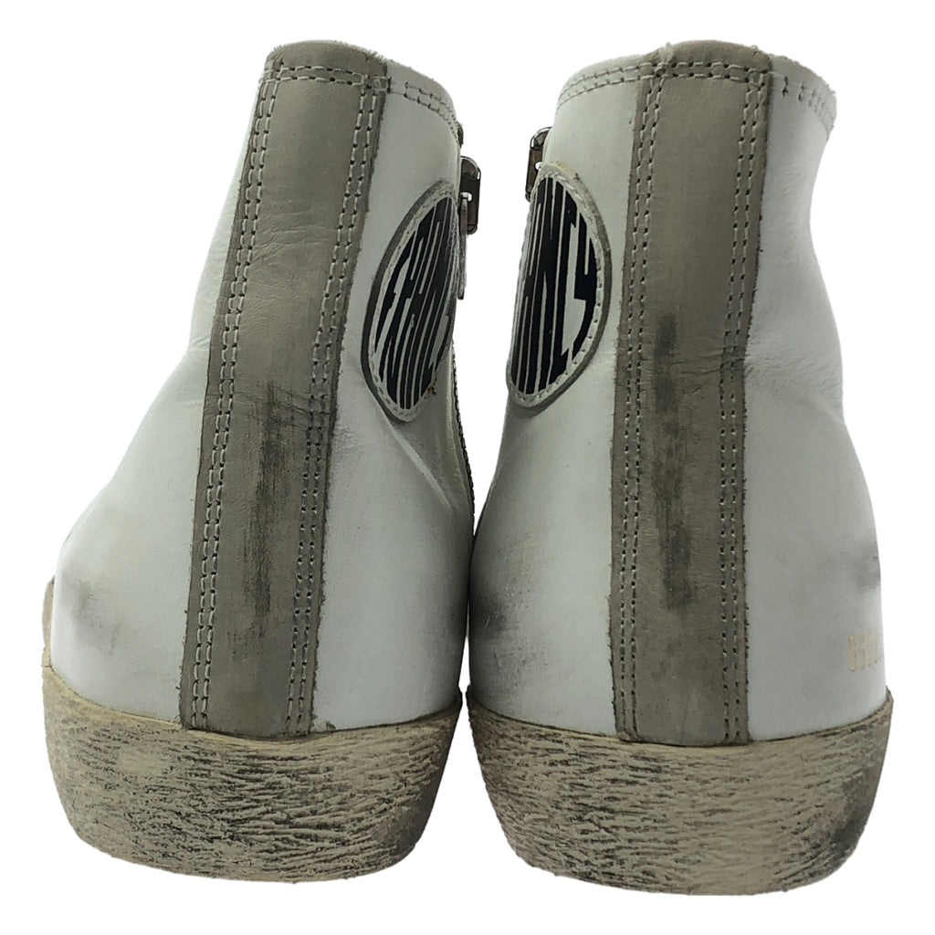 GOLDEN GOOSE | FRANCY 破洞高筒運動鞋 | 尺寸 36 | 女款