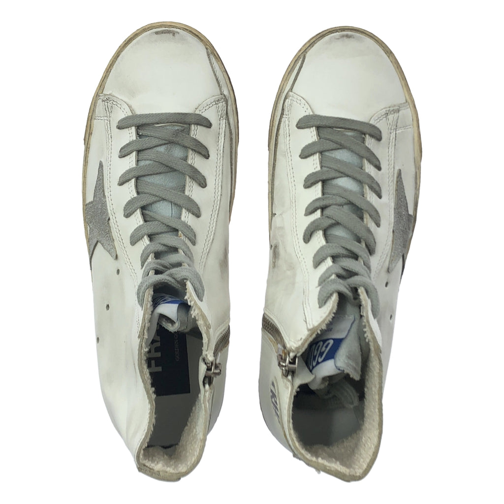 GOLDEN GOOSE | FRANCY 破洞高筒運動鞋 | 尺寸 36 | 女款