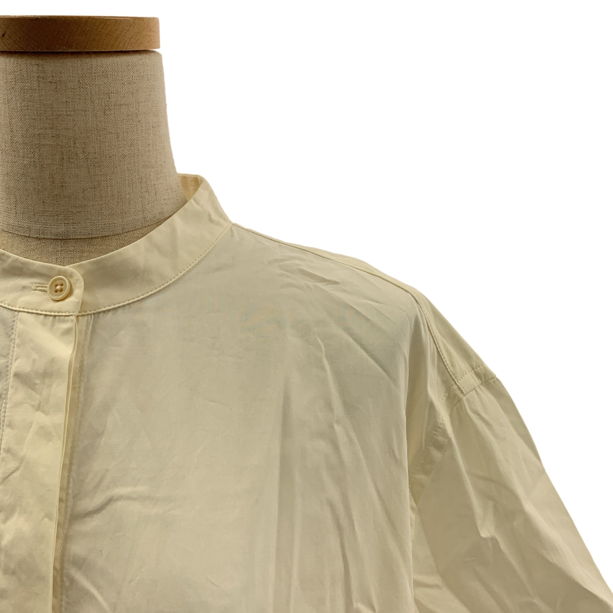 JIL SANDER+ / ジルサンダープラス | 2025SS | コットン タック プリーツ シャツ ワンピース | 32 | レディース