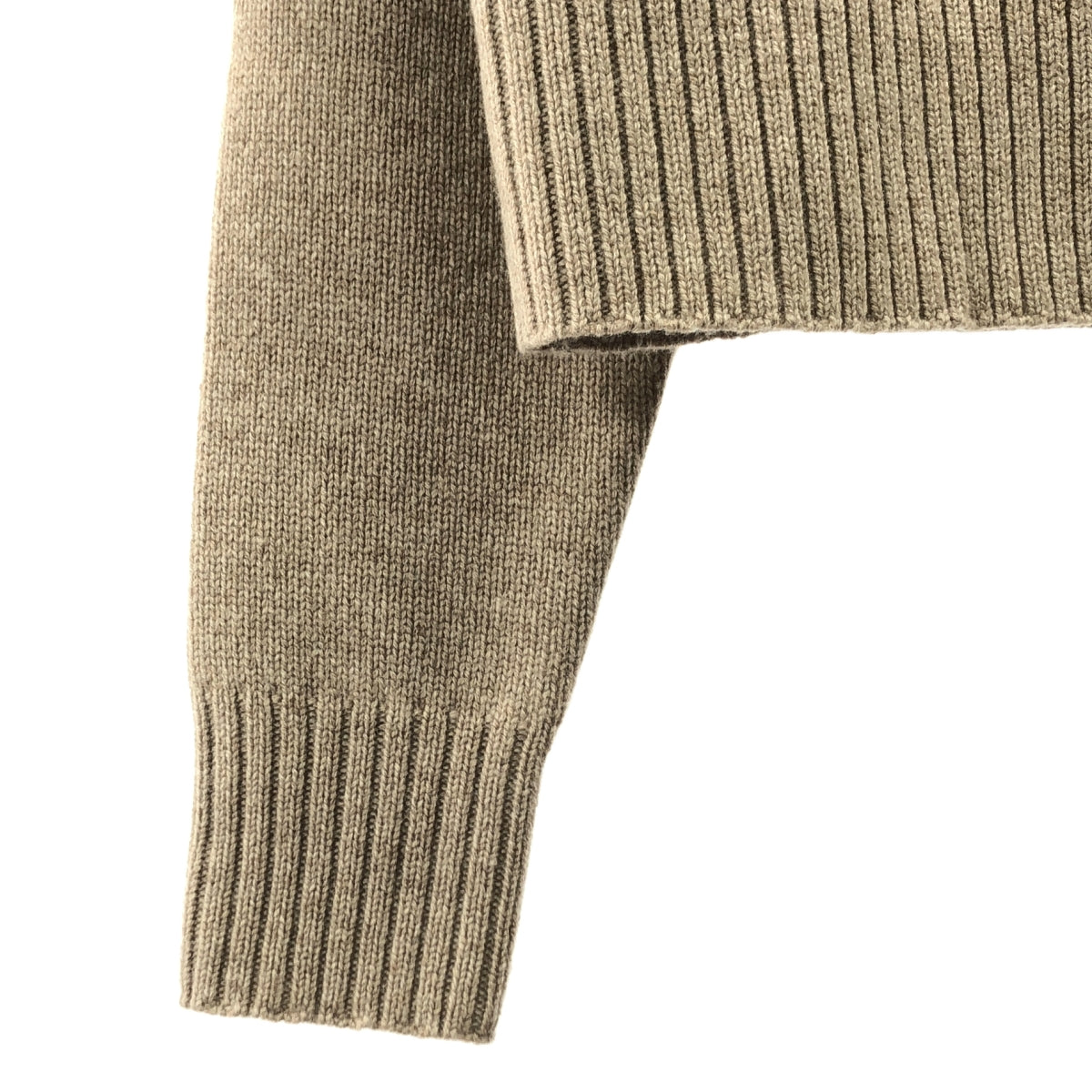 【美品】  extreme cashmere / エクストリームカシミヤ | カシミヤ クルーネック カーディガン | F | ベージュ | レディース