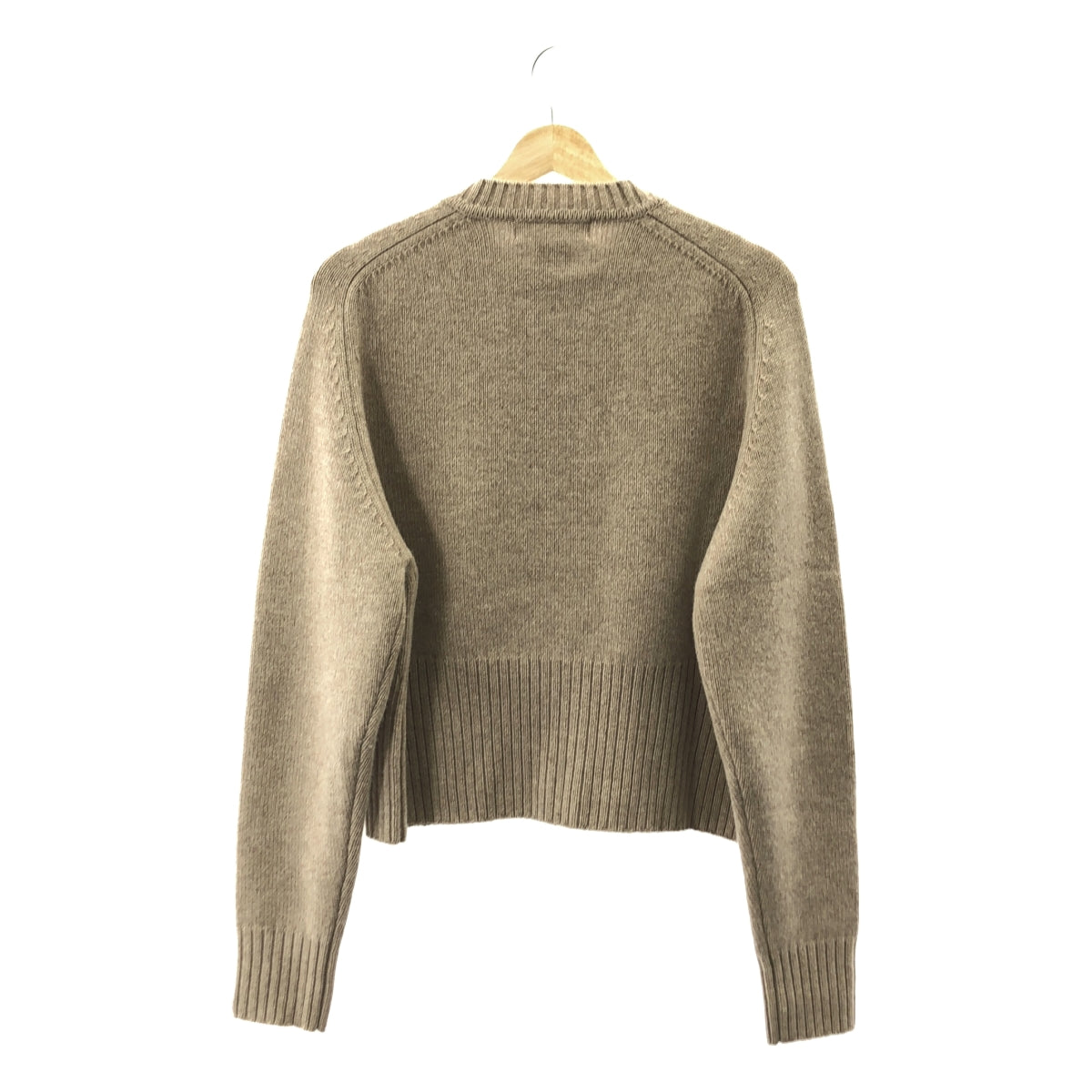 【美品】  extreme cashmere / エクストリームカシミヤ | カシミヤ クルーネック カーディガン | F | ベージュ | レディース