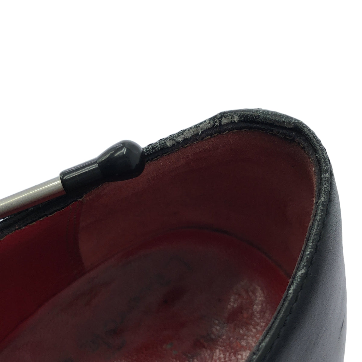 ENZO BONAFE / エンツォボナフェ | 伊勢丹別注 DI COSIMO 2 レザー プレーントゥシューズ | 7 | ブラック | メンズ