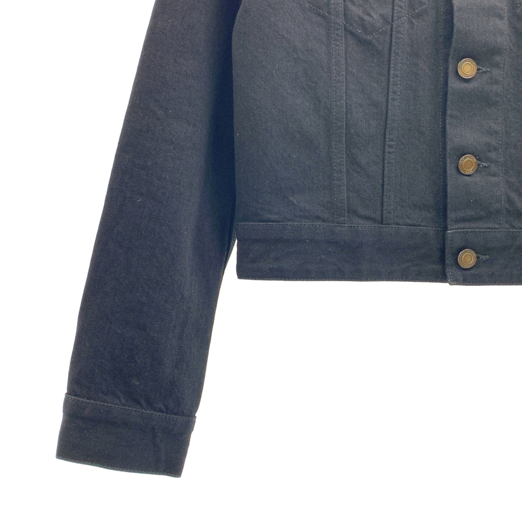 SAINT LAURENT PARIS | 2021 | 標誌連結牛仔卡車司機外套 | S 碼 | 女款