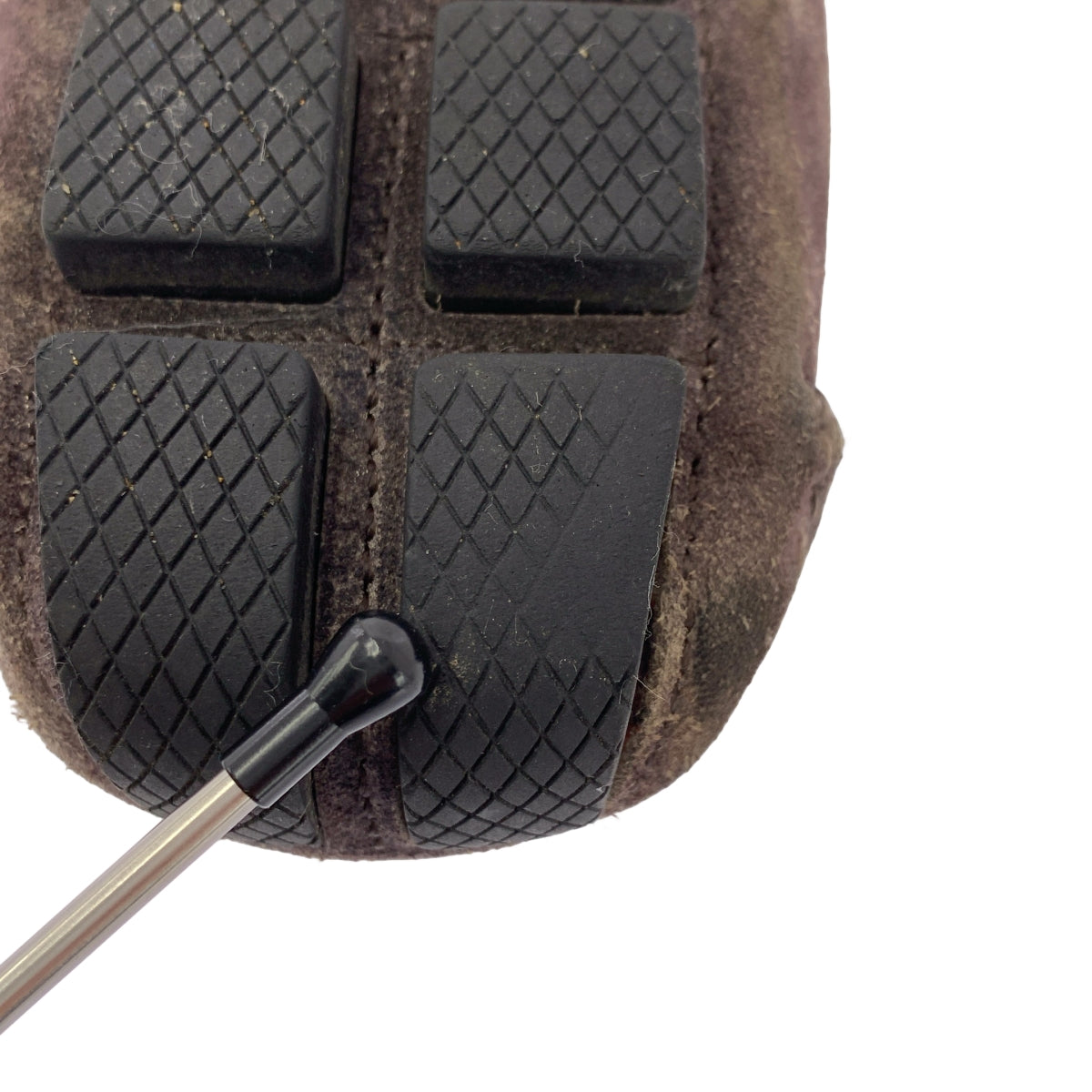 BERLUTI / ベルルッティ | スエード レザー タッセル ドライビング シューズ ローファー 革靴 | 7 1/2 | ダークブラウン | メンズ