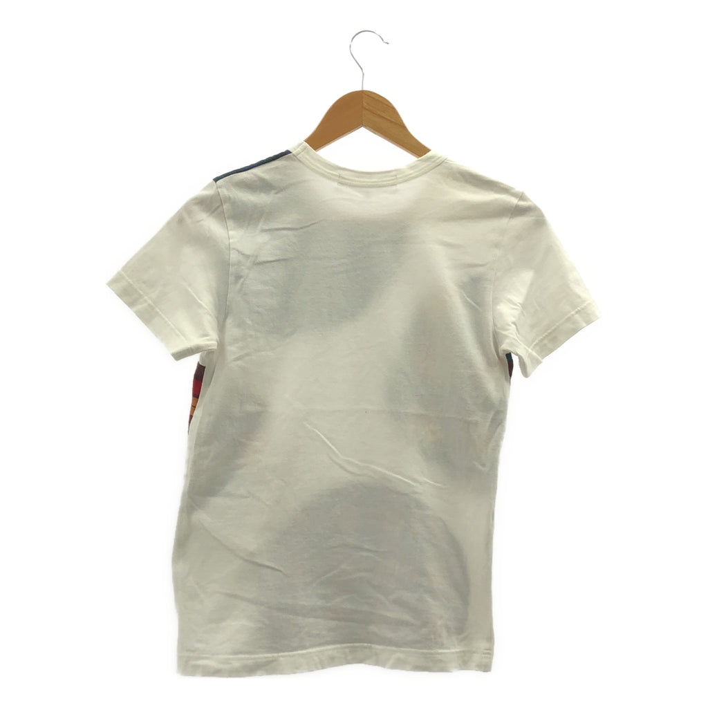 COMME des GARCONS COMME des GARCONS / コムコム | チェックパッチワーク クルーネックTシャツ | S | レディース