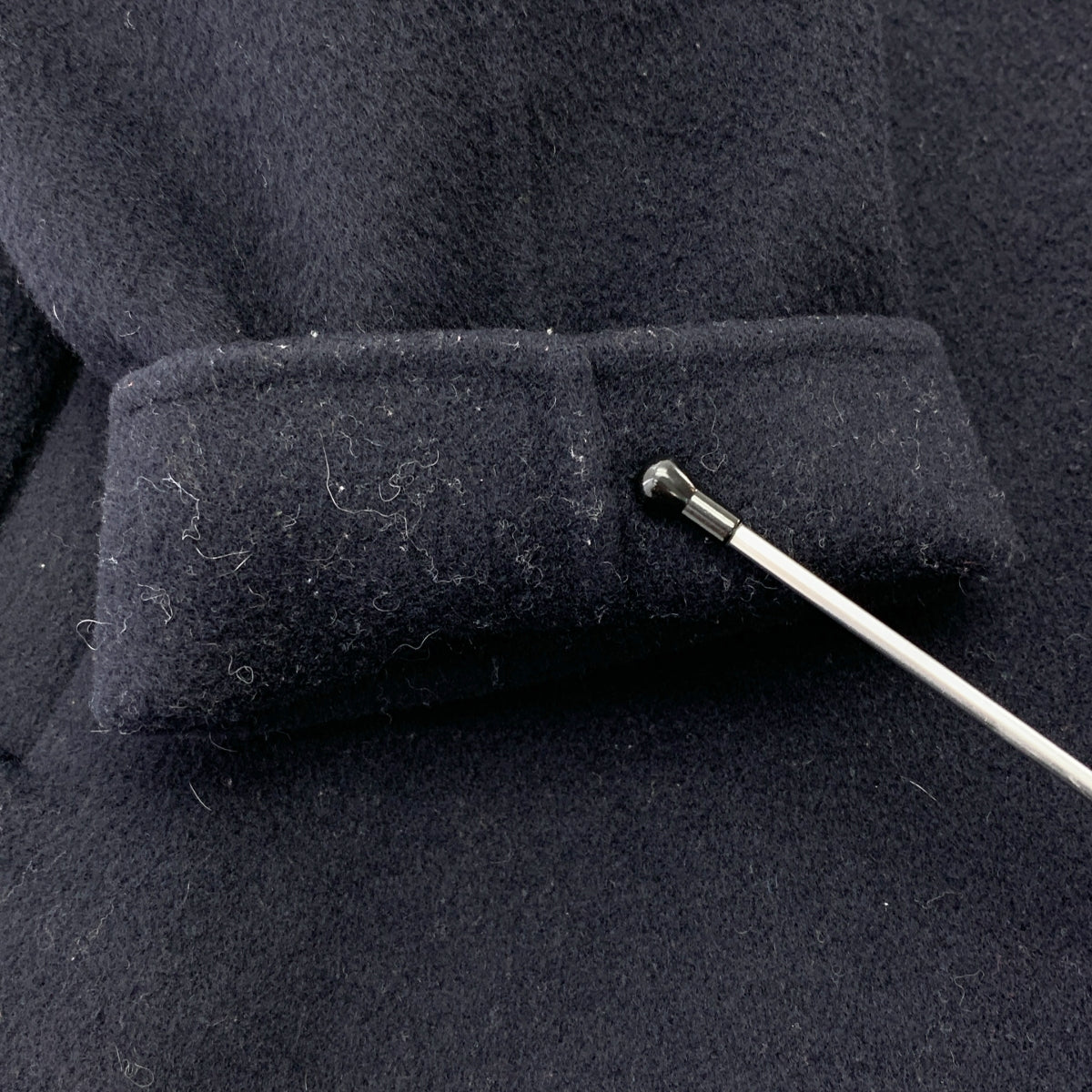 Spick and Span / スピックアンドスパン | Wフェイススタンドノーカラーコート | 34 | レディース