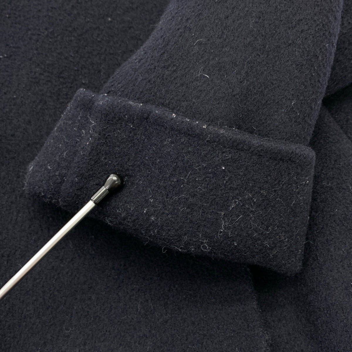 Spick and Span / スピックアンドスパン | Wフェイススタンドノーカラーコート | 34 | レディース