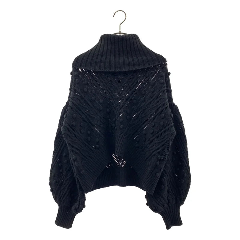 AMERI / アメリ | UNDRESSED GEOMETRY CUTTING KNIT ニット | F | レディース