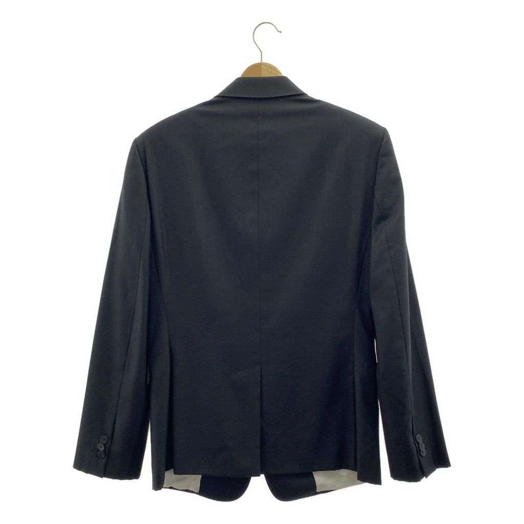 EMPORIO ARMANI / 엠포리오 아르마니 | 셋업 슈트 / SUPREME LINE 울 실크 헤링본 1B 테일러드 재킷 / 슬랙스 팬츠 | 48 | 맨즈