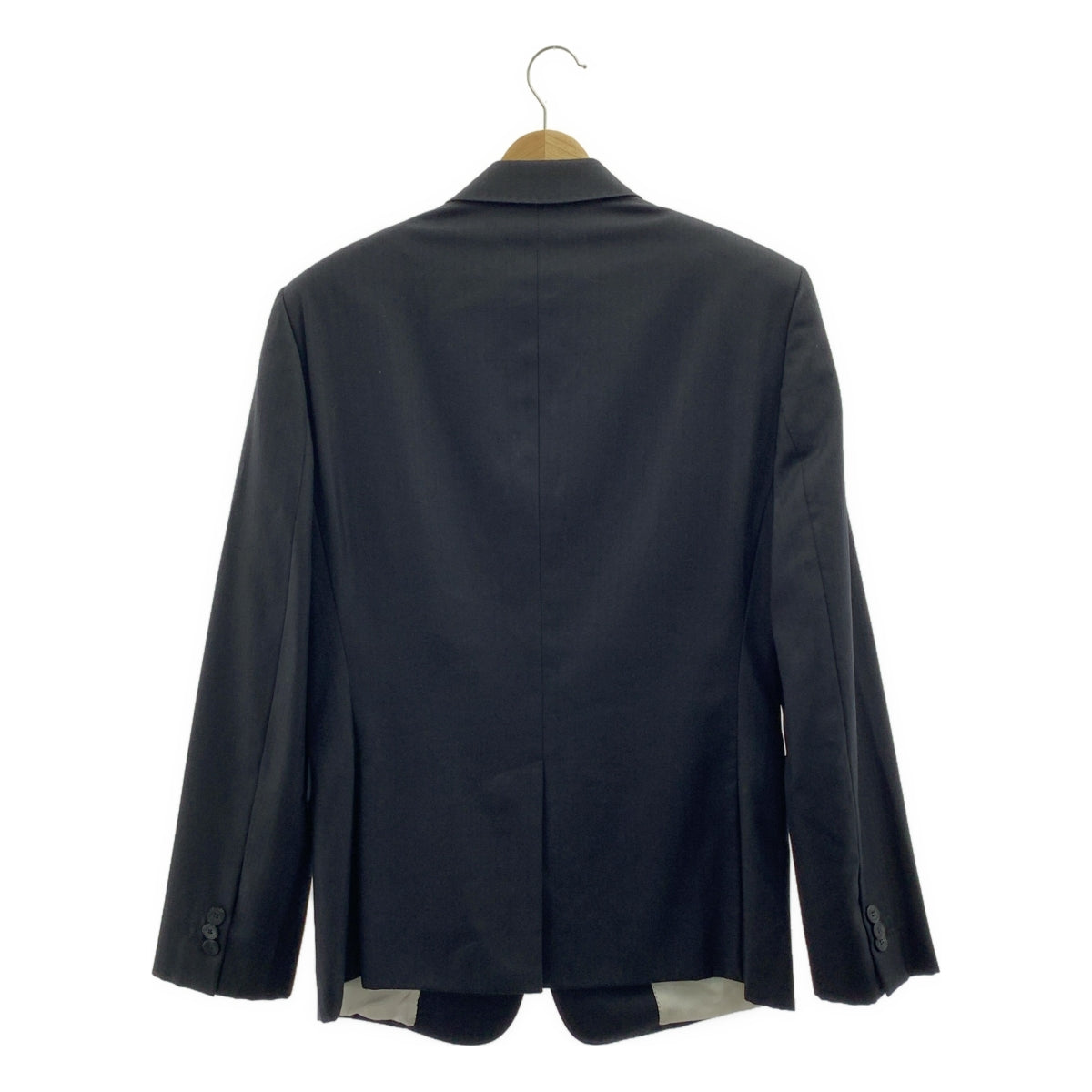 EMPORIO ARMANI / 엠포리오 아르마니 | 셋업 슈트 / SUPREME LINE 울 실크 헤링본 1B 테일러드 재킷 / 슬랙스 팬츠 | 48 | 맨즈