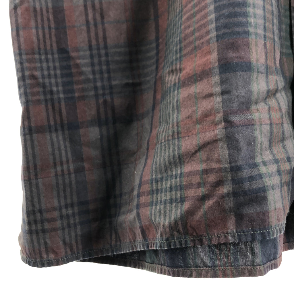 CIOTA | 常規領短袖襯衫 格紋短袖襯衫 | 7 碼 |