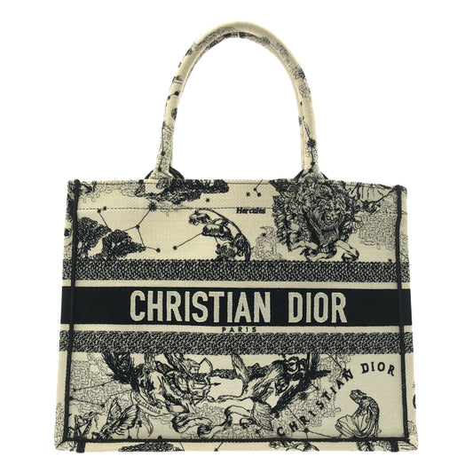 Christian Dior / 기독교 디올 | 디올 조디악 북 토트 백 미디엄 캔버스 |