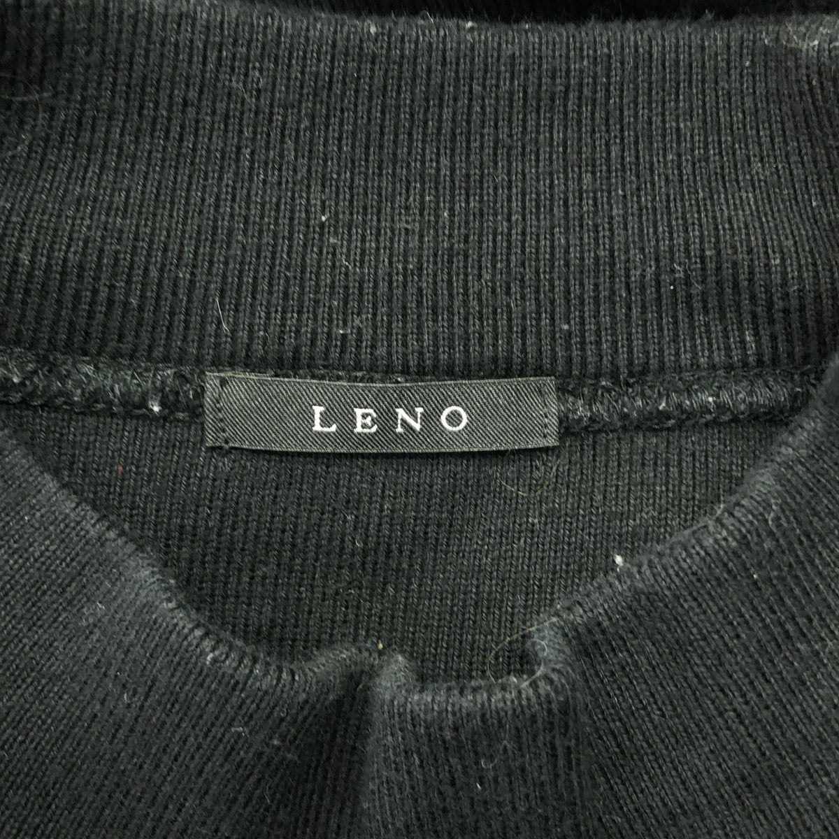 LENO / 리노 | 코튼 캐시미어 모의 목 니트 | 0 | 여성