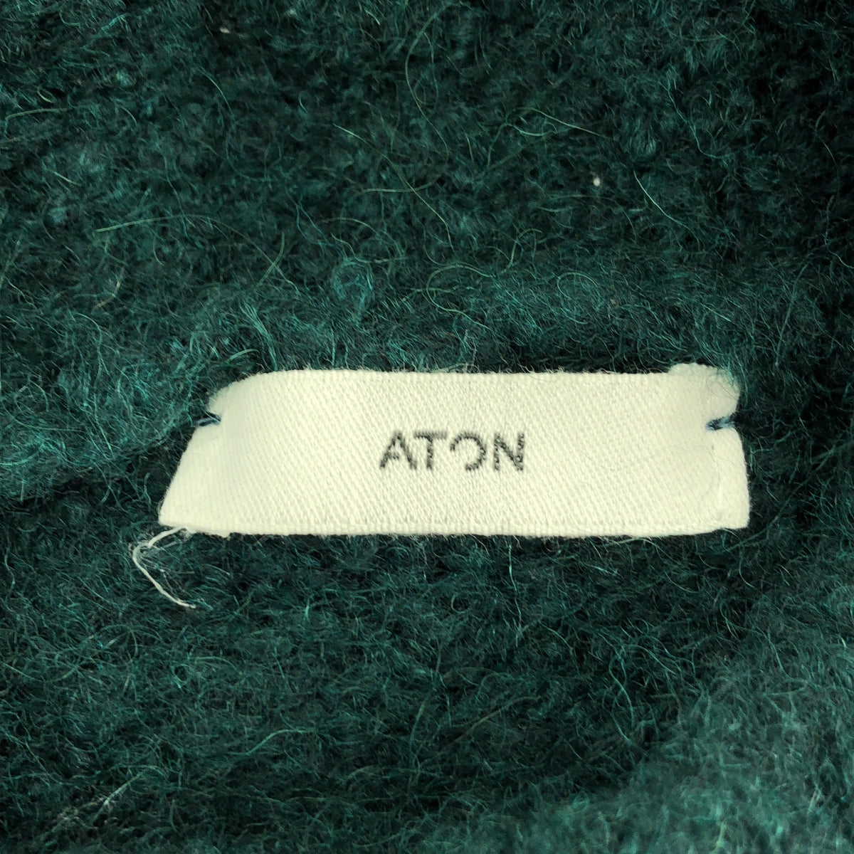 ATON / エイトン | アルパカ ウール オーバーサイズ クルーネックニット | 02 | レディース