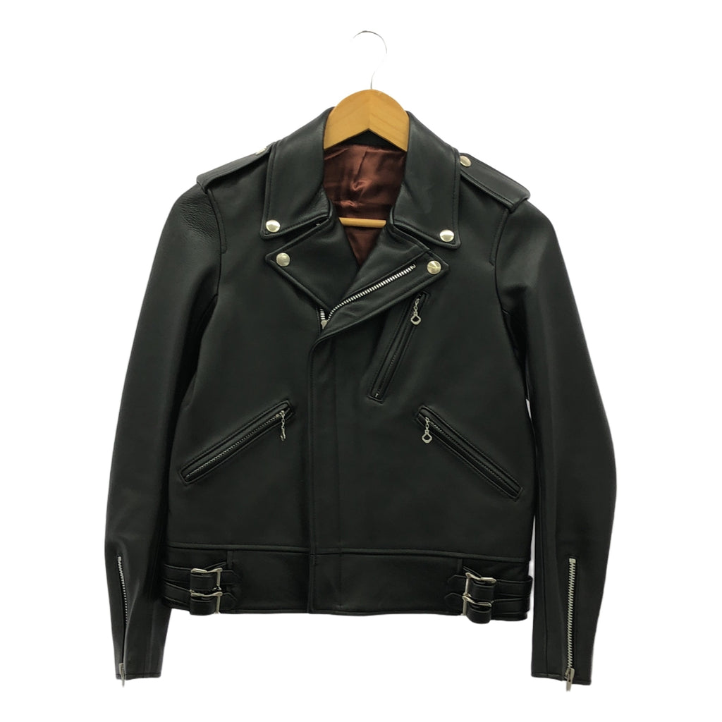 【新品】  SCYE / サイ | sheep skin ダブル ライダース ジャケット | 38 | ブラック | レディース