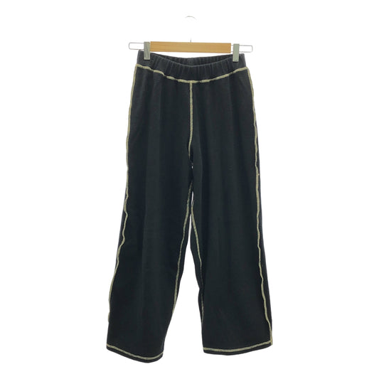 BASErange | Cotton Hemp Rib Wide Pants | XS | Women's