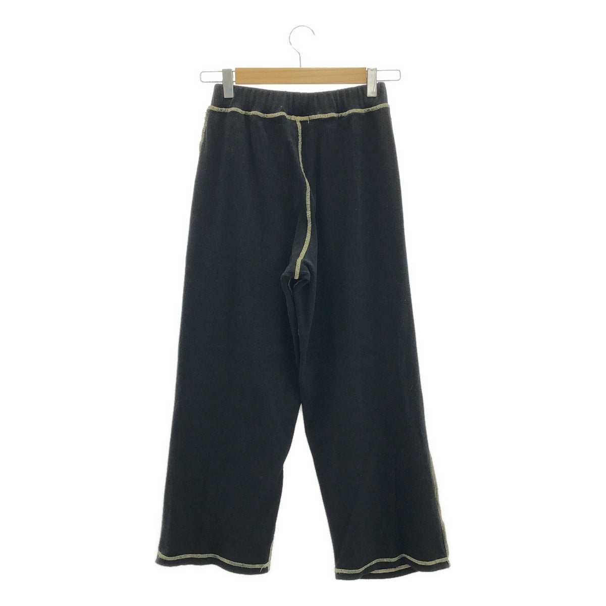 BASErange | Cotton Hemp Rib Wide Pants | XS | Women's