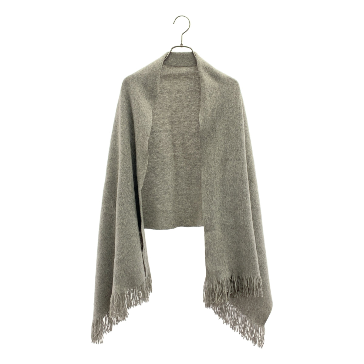ISSEY MIYAKE / 이세이 미야케 | 80s 빈티지 붓 태그 프린지 대형 스톨 머플러 |