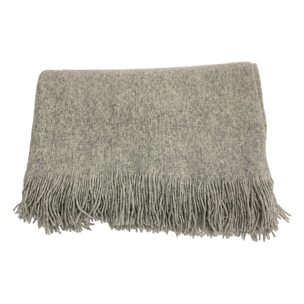 ISSEY MIYAKE / 이세이 미야케 | 80s 빈티지 붓 태그 프린지 대형 스톨 머플러 |