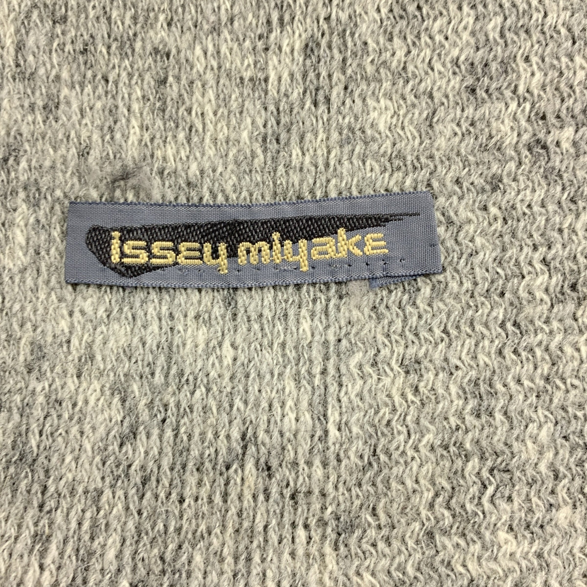 80s ISSEY MIYAKE 筆タグ ツートーン ショール 中古・古着通販】ISSEY MIYAKE (イッセイミヤケ) 80s 筆タグ