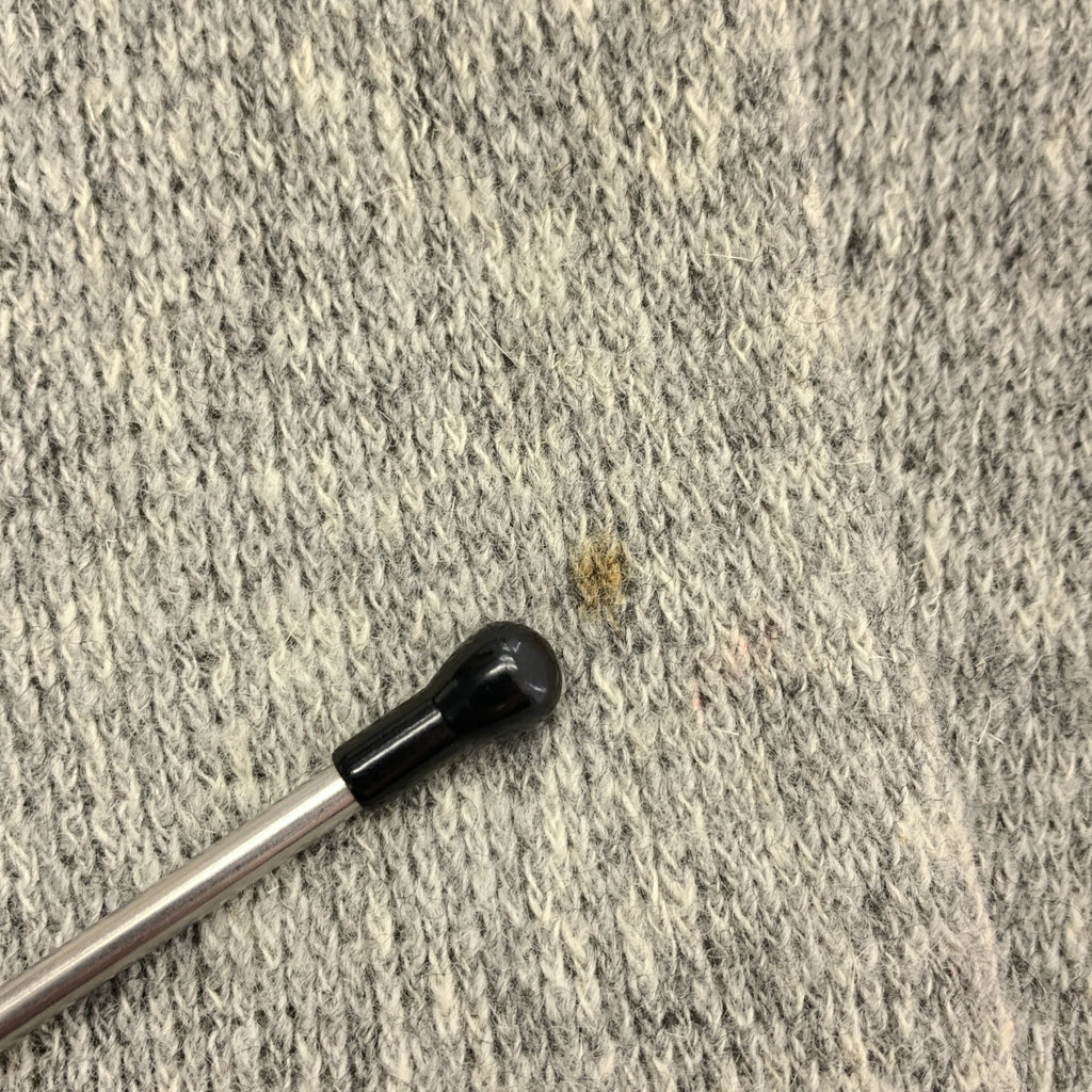 ISSEY MIYAKE / 이세이 미야케 | 80s 빈티지 붓 태그 프린지 대형 스톨 머플러 |