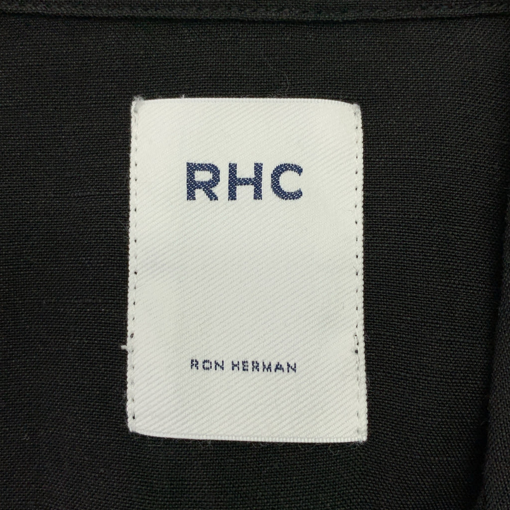 RHC Ron Herman / アールエイチシーロンハーマン | リネン スリット オープンカラー シャツ ブラウス | XS | レディース